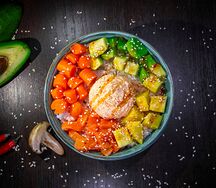 Боул с креветкой