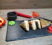 Темпурный сэндвич с креветкой