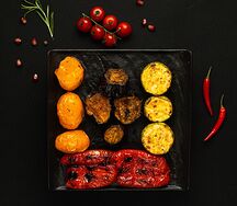 Овощи на углях