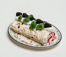 Меренговый рулет