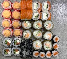 Сет с лососем