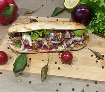 Донер-кебаб куриный в булке, стандарт