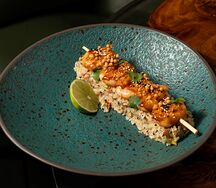 Японский Барбекю Креветка