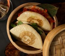 Бао-бургер с Лососем