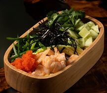 Поке с креветкой