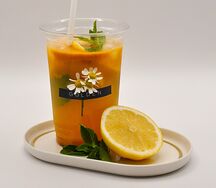 Домашний облепиховый лимонад 