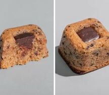 Финансье с шоколадом из пекарни Футура