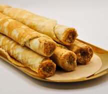 Трубочка с домашней вареной сгущенкой