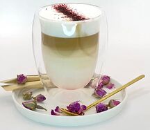 Цветочный латте 