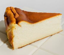 Чизкейк Сан-Себастьян из кондитерской Flan