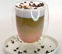 Вишневый латте с шоколадом 