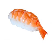 Суши с креветкой