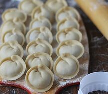 Вареники с картофелем и грибами