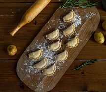 Вареники с картофелем