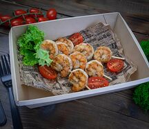 Креветки на шпажке