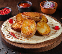 Картофель на мангале