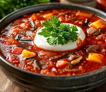 Борщ домашний