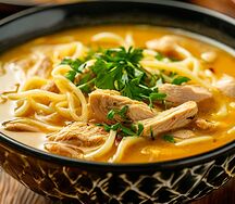 Куриный суп с лапшой