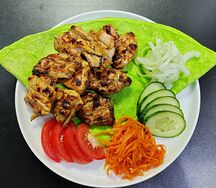 Шашлык из куриного бедра 