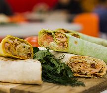 Шаурма с двойным мясом