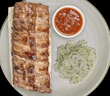 Рёбра на гриле