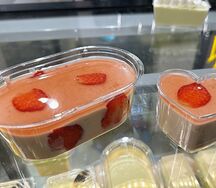 Strawberry mousse