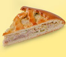 Пирог с курицей и картофелем