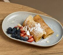 Блины с нутеллой