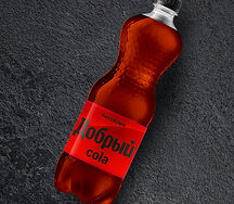 Добрый Кола без сахара 1,0 л