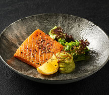 Стейк из лосося