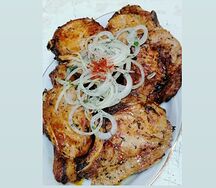 Шашлык из свиного антрекота
