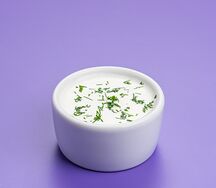 Чесночно-сметанный соус