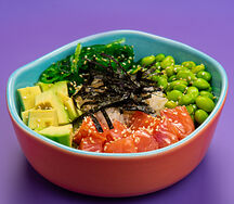 Поке с лососем