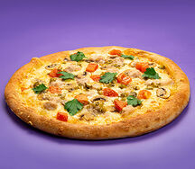 Пицца Молния с цыпленком и соусом Том Ям