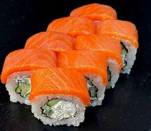 Филадельфия с лососем