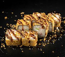 Темпура тунец с крабом