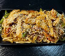 Удон с курицей