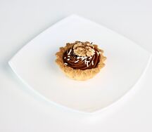 Корзиночка со сгущенкой