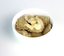 Вареники с картофелем и маслом