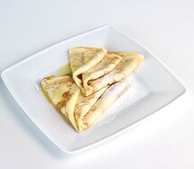 Блинчики с маслом