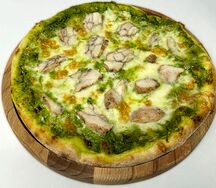 Пицца Песто с курочкой