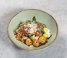 Салат Цезарь с креветкой