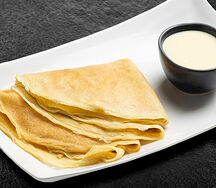 Блины со сгущенным молоком