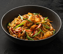 Удон с морепродуктами