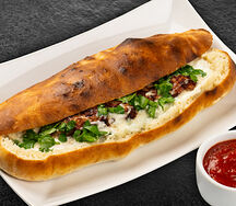 Хачапури с люля кебабом из баранины