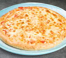 Пицца томатная Маргаритка тонкое тесто