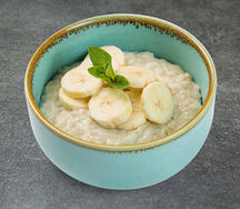 Кашка овсяная с бананом