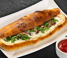 Хачапури с люля кебабом из курицы