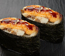 Суши запеченные с угрем, 2 шт