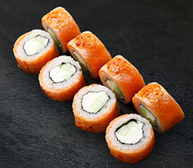 Ролл Филадельфия карамельная Xl